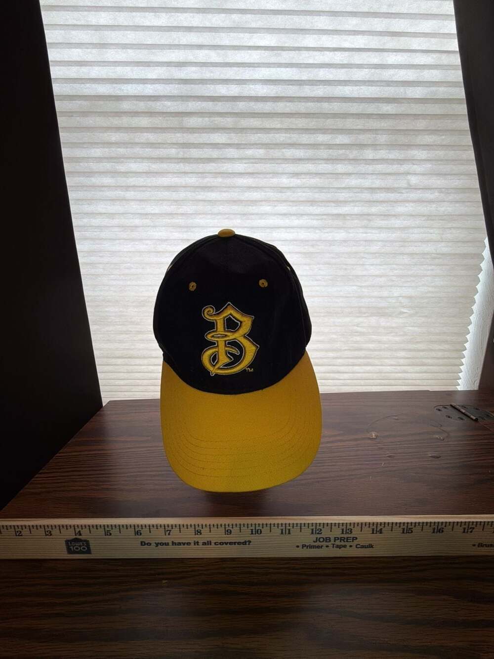 Melonwear Bradenton Marauders Black and Yellow MiLB Baseball Hat Cap